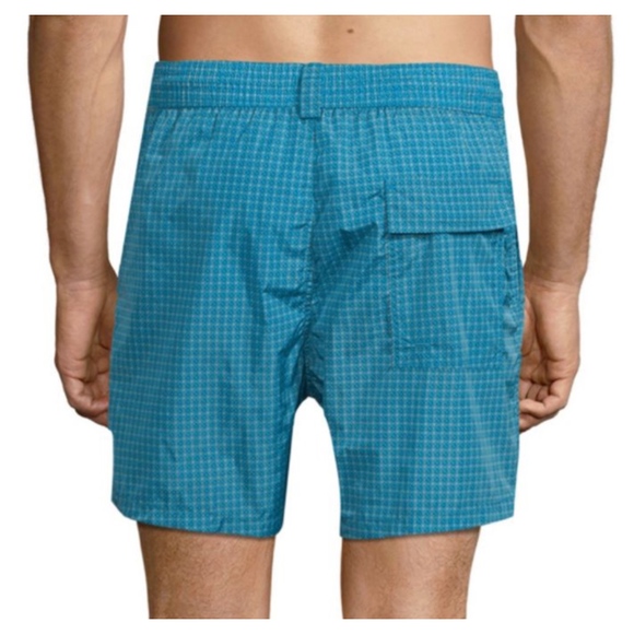 New Salvatore Ferragamo Gancini Swim Trunk Blue - Picture 2 of 8